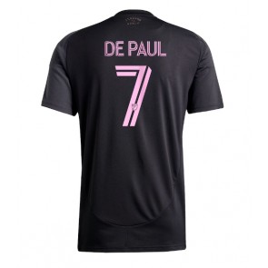 Inter Miami Rodrigo De Paul #7 Replik Auswärtstrikot 2025-26 Kurzarm